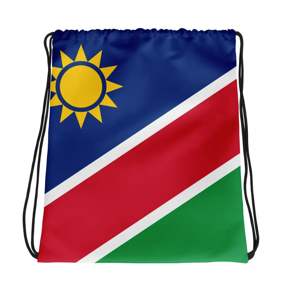 Sac à cordon drapeau namibie coton polyester léger