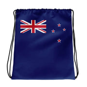 Sac à cordon drapeau nouvelle-zélande coton polyester léger