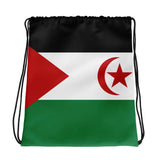 Sac à cordon sahara occidental léger en coton polyester