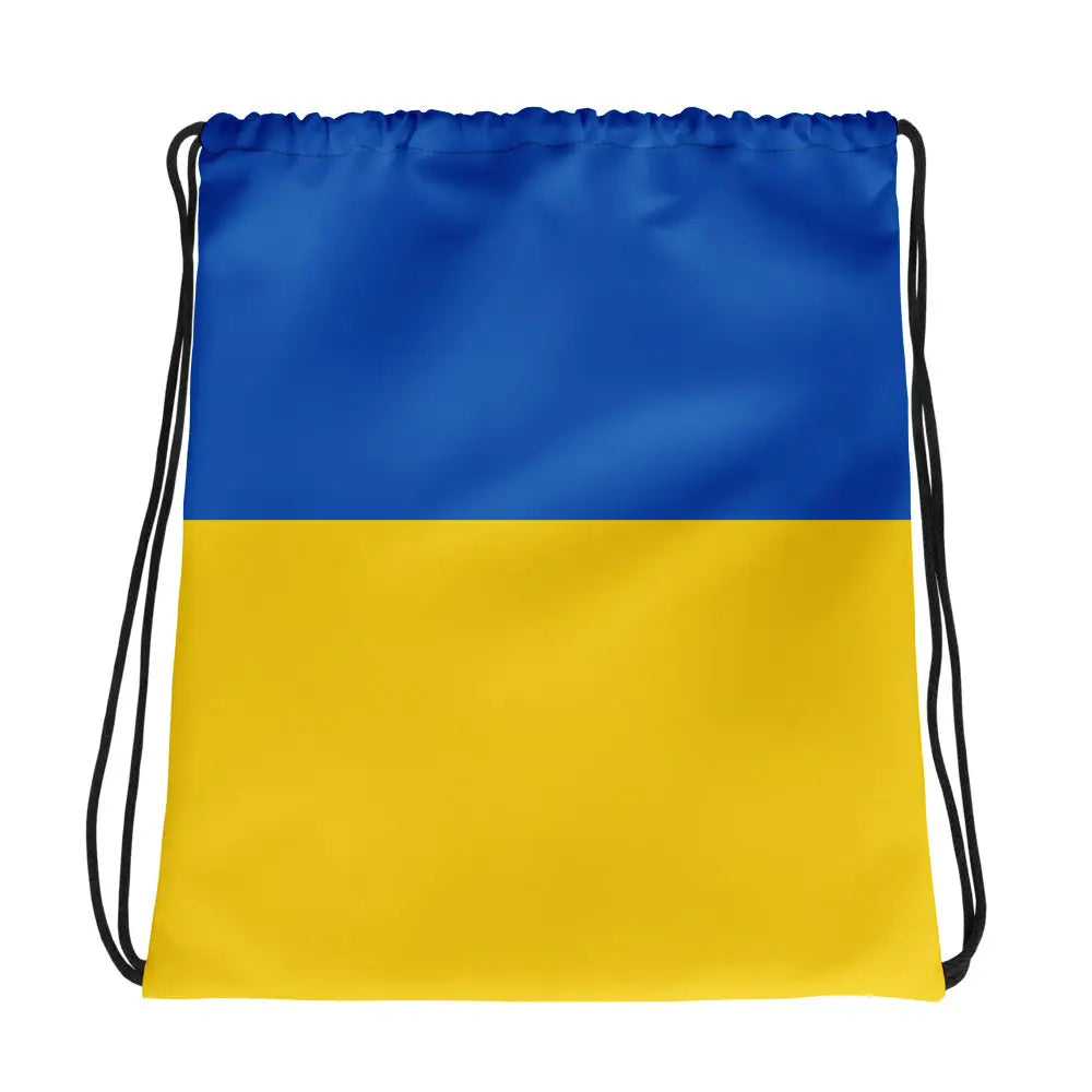 Sac à cordon ukraine coton polyester léger et résistant