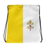 Sac à cordon vatican coton polyester style sportif polyvalent