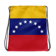 Sac à cordon venezuela coton polyester style sportif