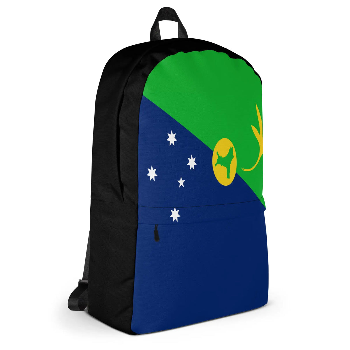 Sac à dos drapeau île christmas polyester léger résistant
