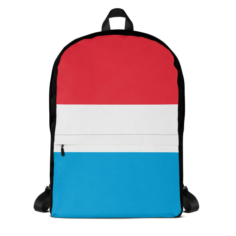 Sac à dos drapeau luxembourg polyester léger résistant
