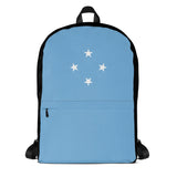 Sac à dos drapeau micronésie polyester fermeture éclair