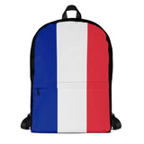 Sac à dos france polyester résistant à l’eau fermeture éclair
