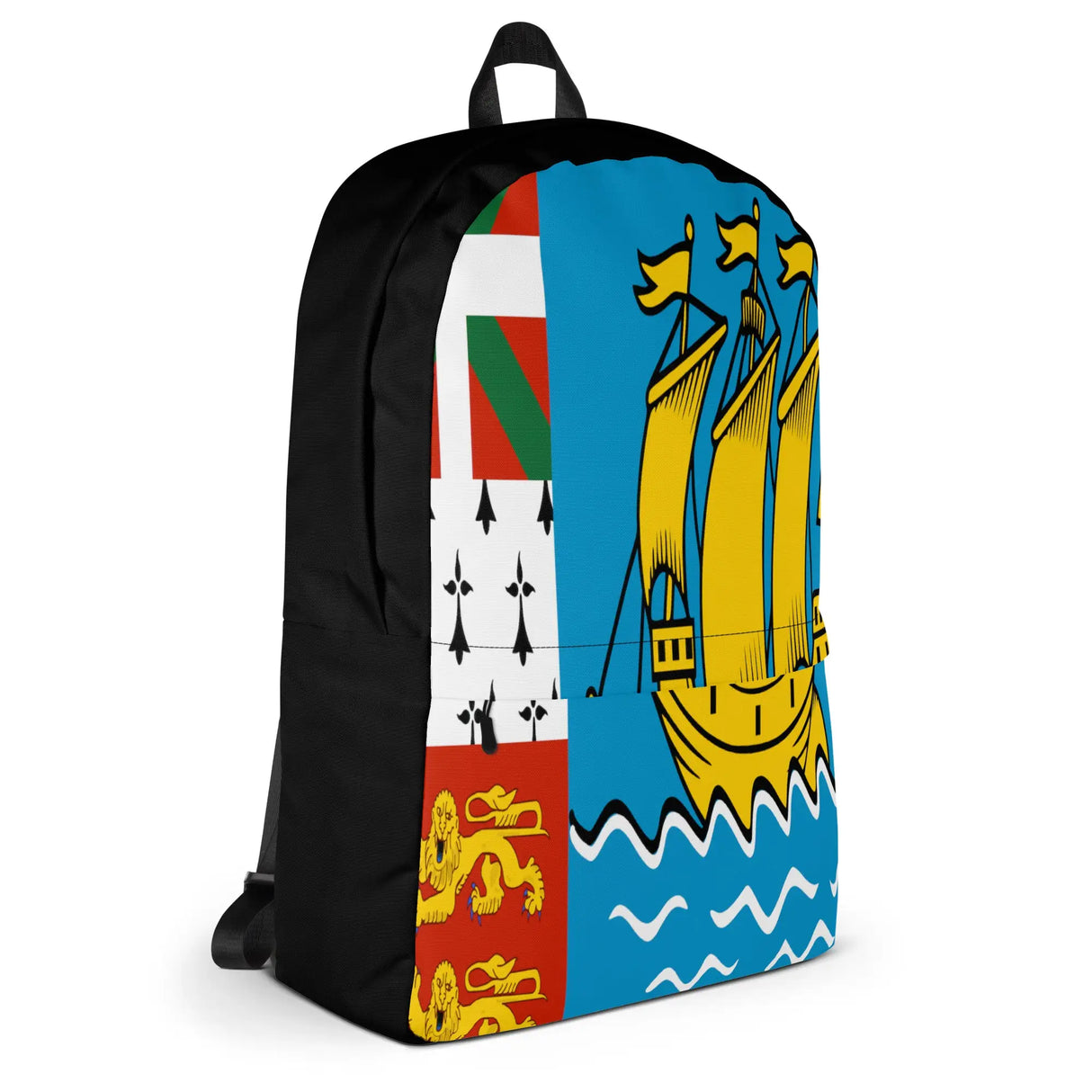Sac à dos saint-pierre-et-miquelon polyester résistant