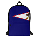 Sac à dos samoa américaines polyester léger fermeture éclair