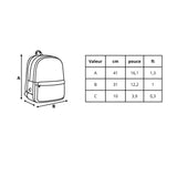 Sac à dos samoa américaines polyester léger fermeture éclair