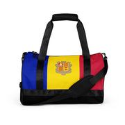 Sac de sport drapeau andorre polyester tissu robuste