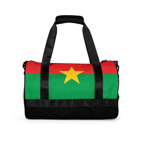 Sac de sport drapeau burkina faso en polyester robuste
