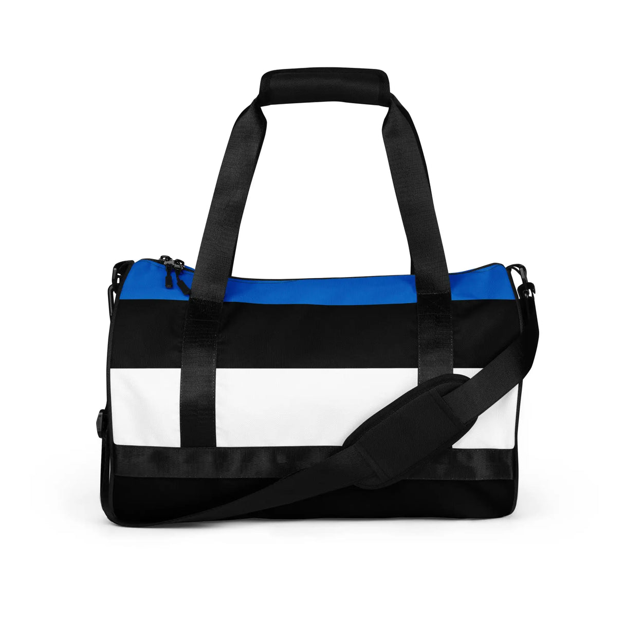 Sac de sport drapeau estonie polyester tissu robuste