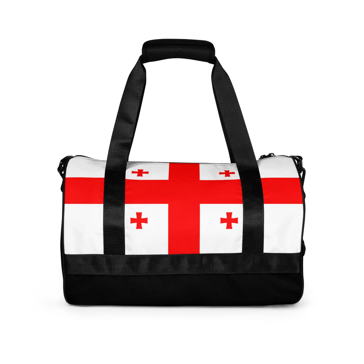 Sac de sport drapeau géorgie polyester tissu robuste