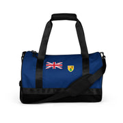 Sac de sport drapeau îles turques-et-caïques polyester robuste