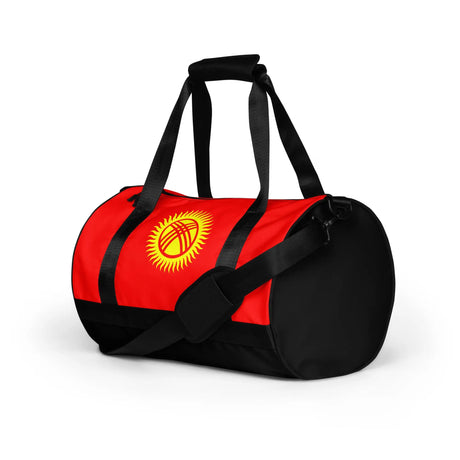 Sac de sport drapeau kirghizistan polyester robuste