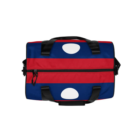 Sac de sport drapeau laos polyester tissu robuste
