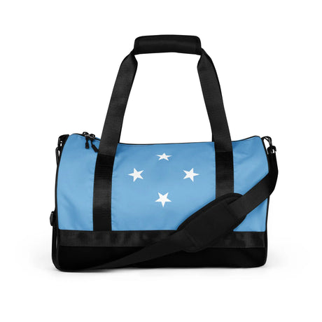 Sac de sport drapeau micronésie en polyester tissu robuste