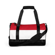 Sac de sport drapeau monaco en polyester tissu robuste