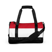 Sac de sport drapeau monaco en polyester tissu robuste