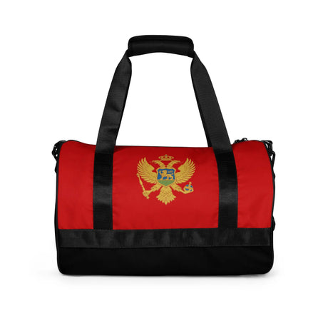 Sac de sport drapeau monténégro polyester tissu robuste