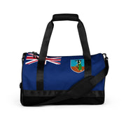 Sac de sport drapeau montserrat polyester tissu robuste