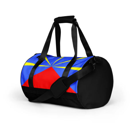 Sac de sport drapeau réunion polyester robuste multicolore