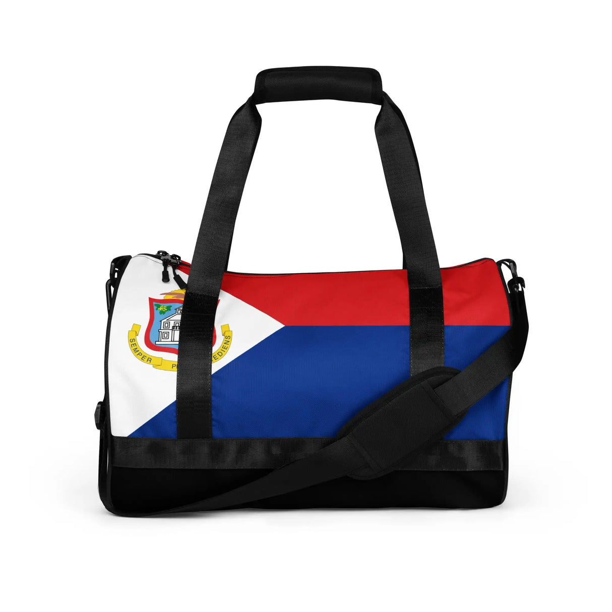 Sac de sport drapeau saint-martin en polyester robuste