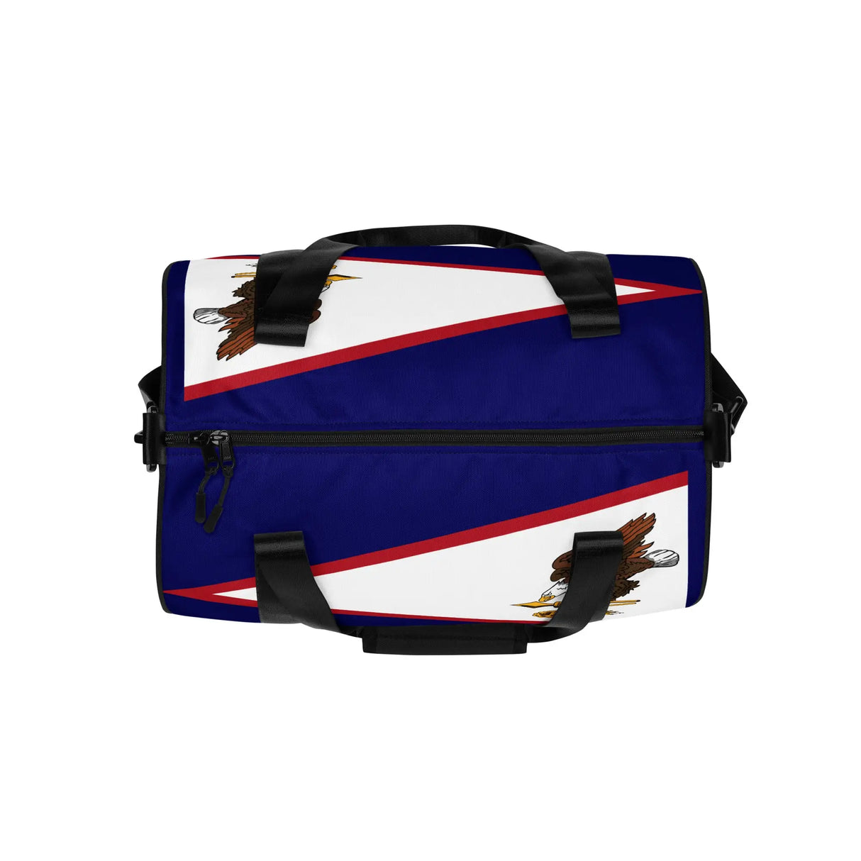 Sac de sport drapeau samoa américaines tissu robuste polyester