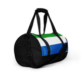 Sac de sport drapeau sierra leone en polyester robuste