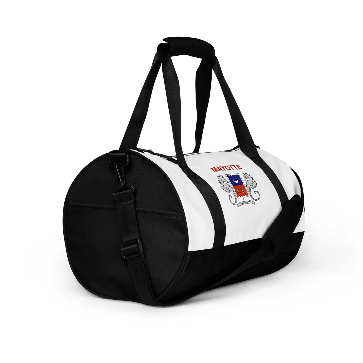 Sac de sport mayotte en polyester tissu robuste coloré