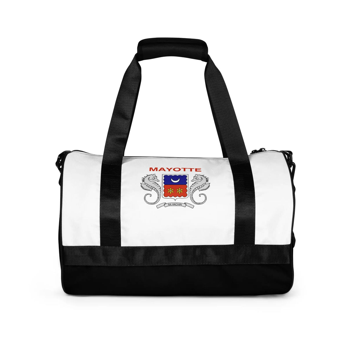 Sac de sport mayotte en polyester tissu robuste coloré