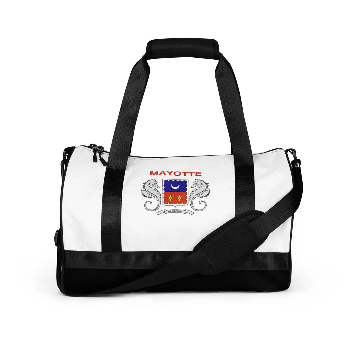 Sac de sport mayotte en polyester tissu robuste coloré