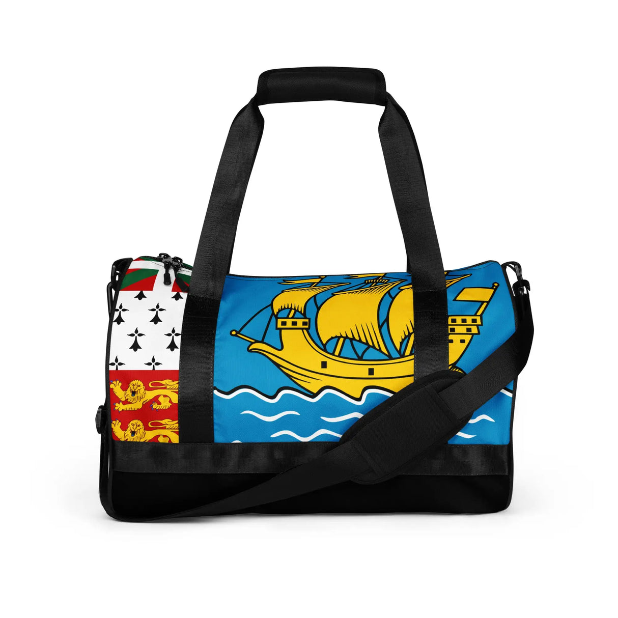 Sac de sport saint-pierre-et-miquelon tissu robuste polyester