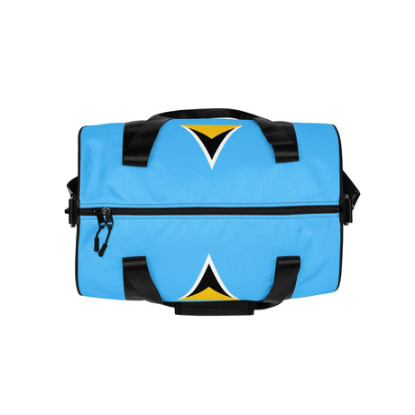 Sac de sport sainte-lucie en polyester tissu robuste