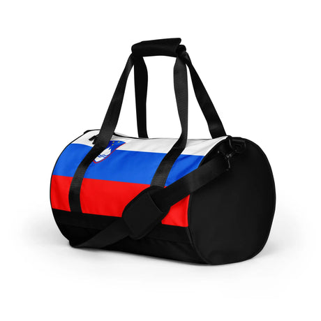 Sac de sport slovénie tissu robuste aux couleurs nationales