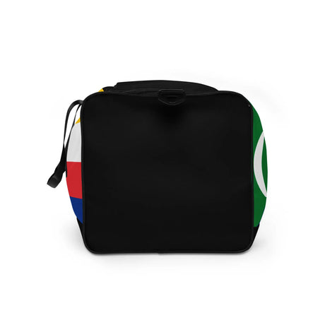 Sac de voyage drapeau comores polyester bandoulière matelassée