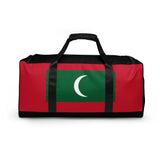 Sac de voyage drapeau maldives polyester sangle matelassée