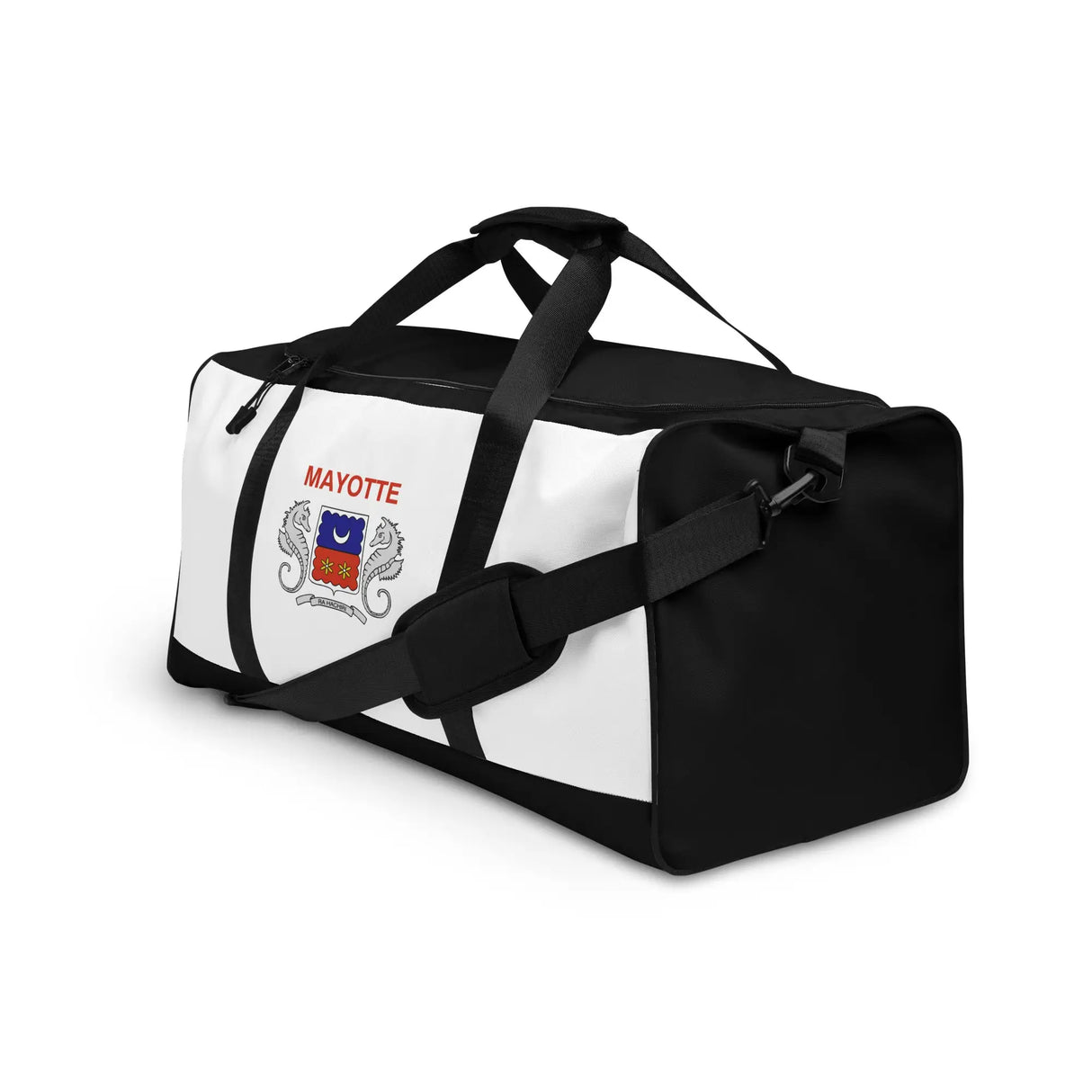 Sac de voyage drapeau mayotte polyester sangle matelassée
