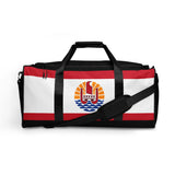 Sac de voyage drapeau polynésie française polyester robuste