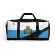 Sac de voyage drapeau saint-marin polyester usage sportif