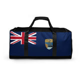 Sac de voyage drapeau sainte-hélène polyester sangle matelassée