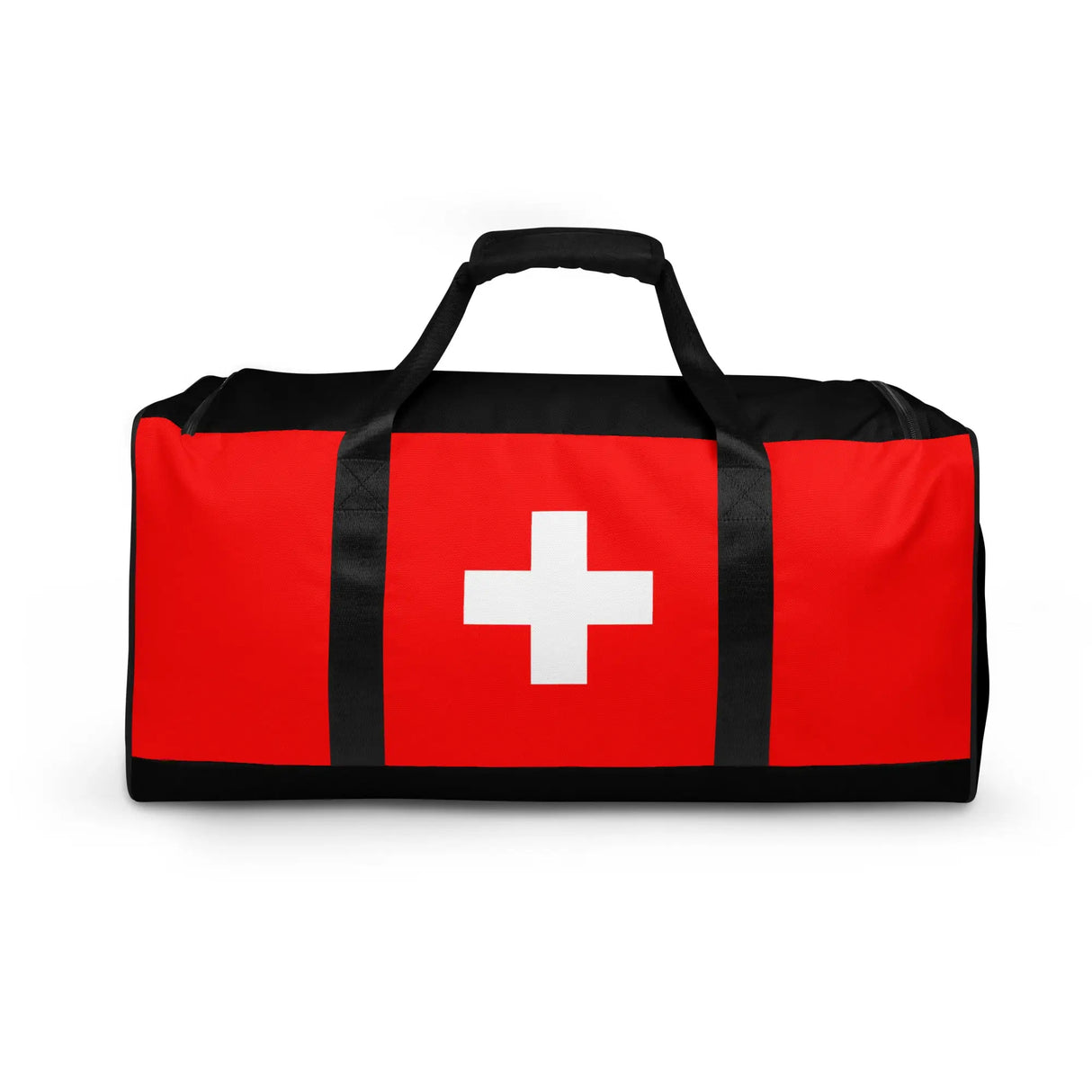 Sac de voyage drapeau suisse polyester sangle matelassée