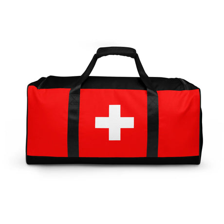 Sac de voyage drapeau suisse polyester sangle matelassée