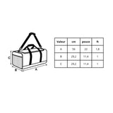 Sac de voyage drapeau tchad polyester sangle matelassée