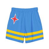 Short de bain drapeau aruba - pixelforma