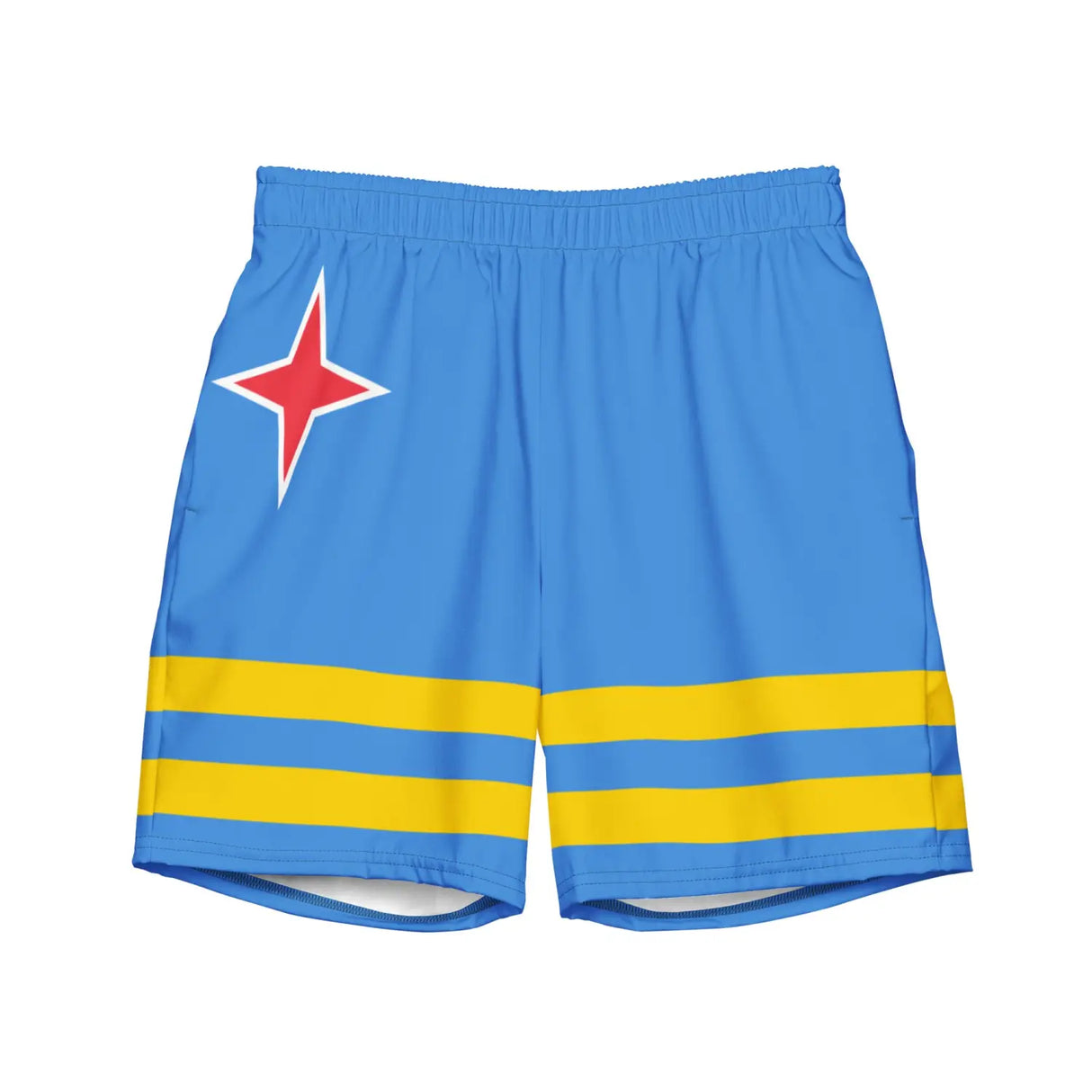 Short de bain drapeau aruba - pixelforma