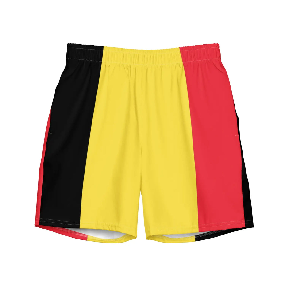 Short de bain drapeau belgique - pixelforma