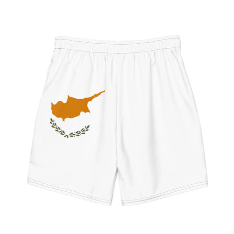 Short de bain drapeau chypre tissu léger sèchent rapidement