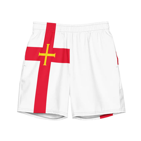 Short de bain drapeau guernesey - pixelforma