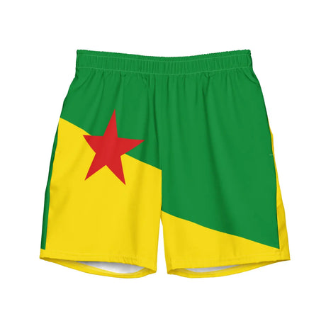 Short de bain drapeau guyane - pixelforma